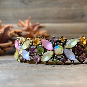 Summer Rhinestone Stretch Bracelet